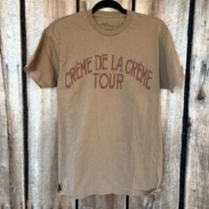 Jack Harlow Creme De La Creme Tour Graphic Tee Medium Brown Concert Merch Shirt